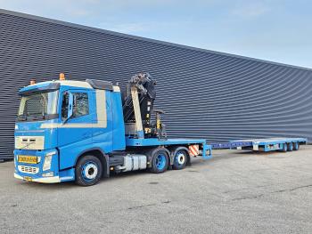 Volvo FH420 6x2*4 / SEMITRAILER + PALFINGER 720002 CRANE / KRAN